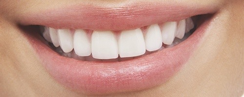 Closeup of healthy smile