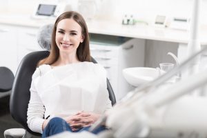 happy dental patient