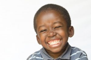 child smiling